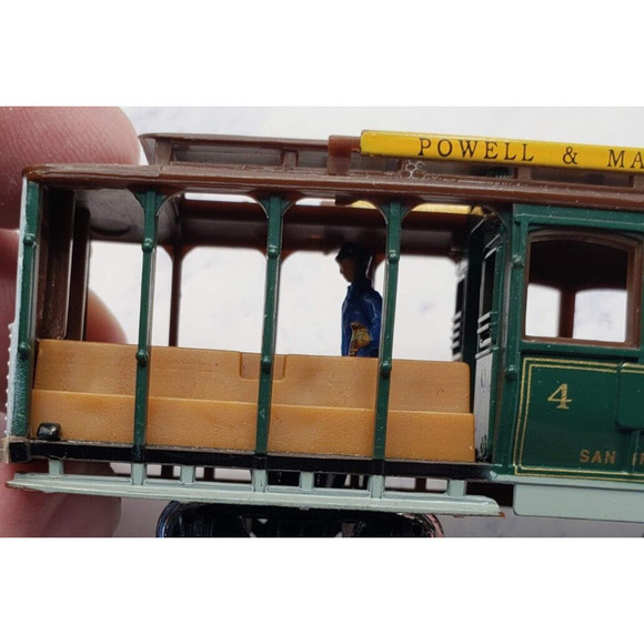 Vintage San Francisco Railway #4 Powell & Mason HO Scale Cable Car - Picture 5 of 11